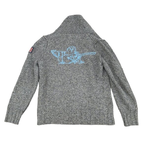 VINTAGE Wool True Religion Sweater XL Gray - Picture 1 of 9